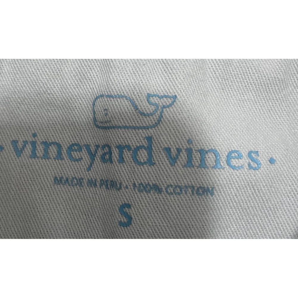 Vineyard Vines Rugby Shirt Mens Small Colorblock Navy White Whale Logo - Picture 2 of 10
